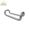 Superior Quality Office Brushed Stainless Steel Facing Handles U Shape Glass Door Pull Handle