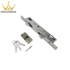 High-Security Moving Door Locking Body Zinc Alloy Double Hook Mortise Lock Cylinder Doors Locks Set