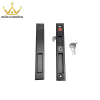 Durable Aluminum Window Hardware Accessories Double Sided Glass Door Strip Locks Sliding Window Lock With Key