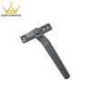 Seven-Shape Black Windows Pull Handles Powder Coating Casement Window Aluminium Solid Handle