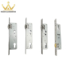 Security Silver Color Mortise Door Lock Stainless Steel Doors Locks Body With Oral Brass Cylinder Type