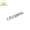 Hot Sale Aluminum Latch Locking Zinc Alloy Material Square Flush Bolt For Double Doors And Windows