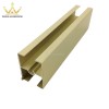 Powder coating aluminum profiles section for windows and doors in good price