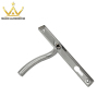 Doors Hardware Accessories 304 Stainless Steel Sliding Door Pull Handle Lock For Aluminium Gate With Square Plate