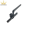 PVC Sliding Casement Pull Handle Doors Accessories Aluminium Window Black Handles Lock For Modern Wood Windows