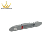 Colour Customized Single Side Aluminum Alloy Sliding Window Lock Bathroom Door Strip Locks With Keys