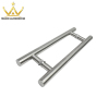 Hot Sale Glass Door Push Pull Handle H Style Stainless Steel Bathroom Round Tube Bar Pull Handles