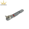 Colour Customized Single Side Aluminum Alloy Sliding Window Lock Bathroom Door Strip Locks With Keys