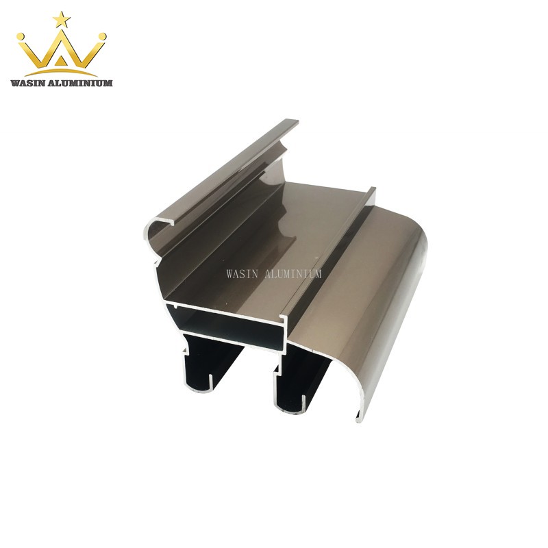 Anodized aluminum door and window profile for Ghana