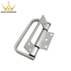 Modern Aluminum Folding Door Accessories Black Interior Gate Pull Handle Hinges