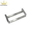 Customizable Size Square Tube Glass Door Lever Stainless Steel Entrance Door Handle For Office Building