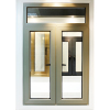 Thermal insulate aluminum sliding window