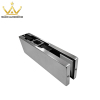 Swing Glass Door Hardware Accessories Top Corner Clip Clamp Stainless Steel Top Patch Fittings For Office Glazed Doors