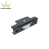 Aluminum Alloy Sliding Door Roller Single Wheel Matt Black Adjustable Aluminium Window Rollers