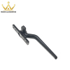 Seven-Shape Black Windows Pull Handles Powder Coating Casement Window Aluminium Solid Handle