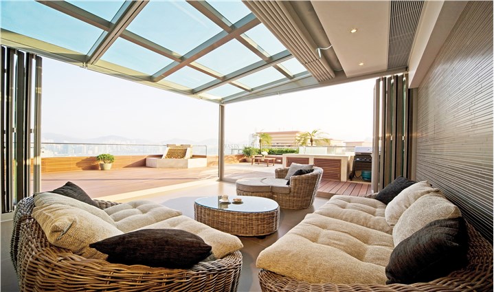 Hot Sale Aluminum Winter Garden With Sliding Window Door