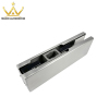 Swing Glass Door Hardware Accessories Top Corner Clip Clamp Stainless Steel Top Patch Fittings For Office Glazed Doors