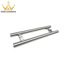 Glass Door Double Sided Stainless Steel W Shape Gate Handle For Bathroom Stainless Steel Pulls