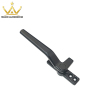 Seven-Shape Black Windows Pull Handles Powder Coating Casement Window Aluminium Solid Handle