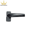 Custom Gloss Black Sliding Handles Aluminium Accessories Single Point Casement Door Window Lever Handle