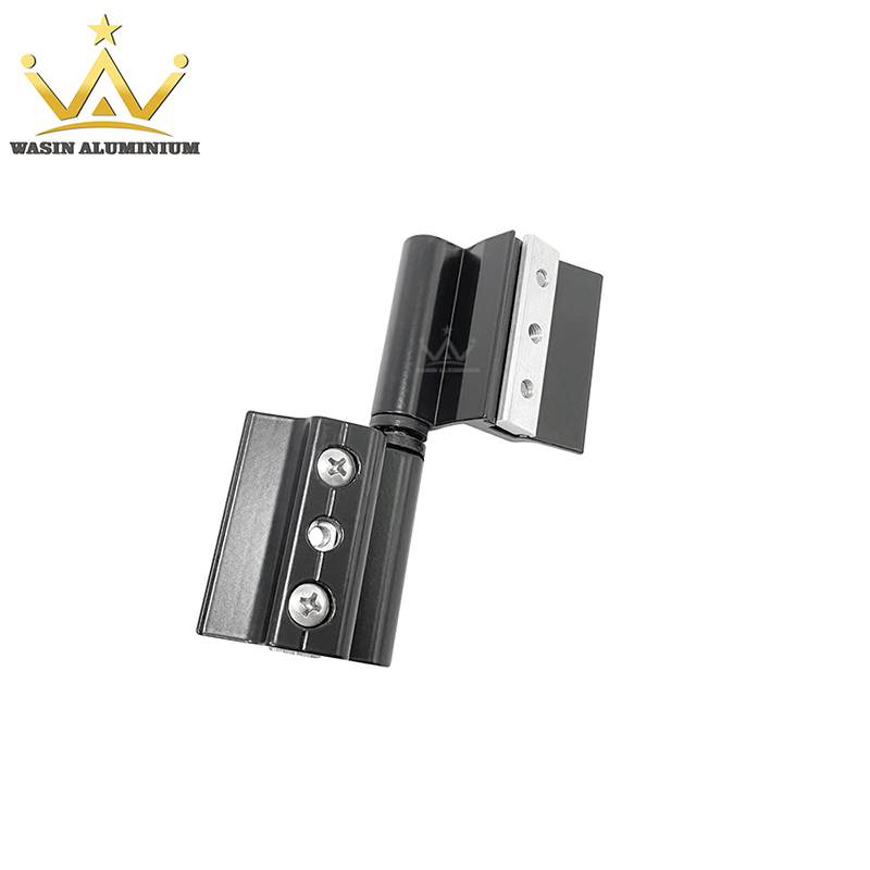 Durability 6 Hole Aluminium Alloy Adjustable Door Hinge Power Coating Fix Window Hinges