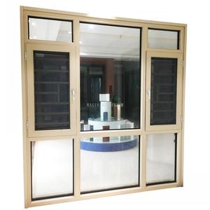 Double glass aluminium window and door