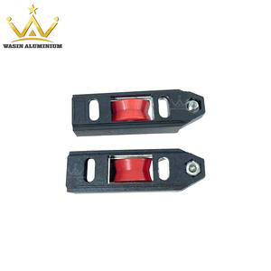 Professional Production Window Door Accessories Nylon Single Wheel Aluminium Gate Roller