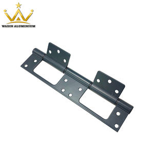 Durable Door Hardware Fitting 360-Degree Rotating Aluminum Hinge Long Connections Flag-Shaped Aluminium Hinges